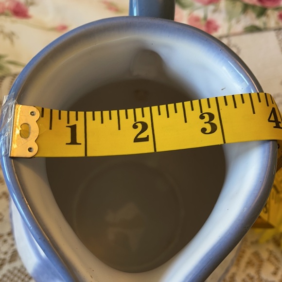 🌺 World Market; Beautiful, Handmade - Blue/White Made in Portugal Sea Pitcher! - Picture 8 of 8